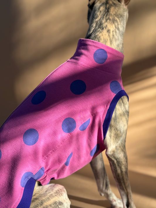 Sleeveless Whippet Shirt Pink