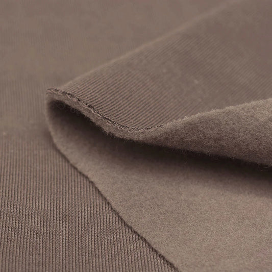 Whippet-Shirt Rollkragen Taupe