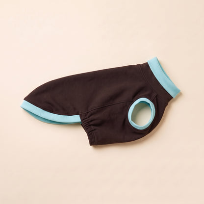 Whippet Shirt High-Neck Espresso