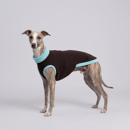 Whippet Shirt High-Neck Espresso