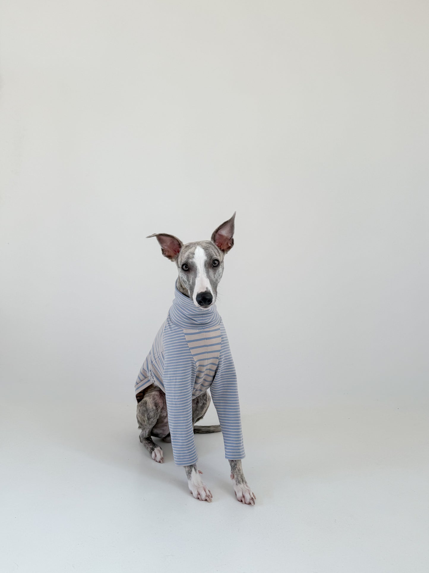 High-Neck Jersey Jumper