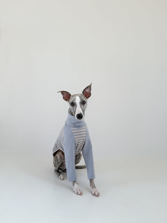 High-Neck Jersey Jumper