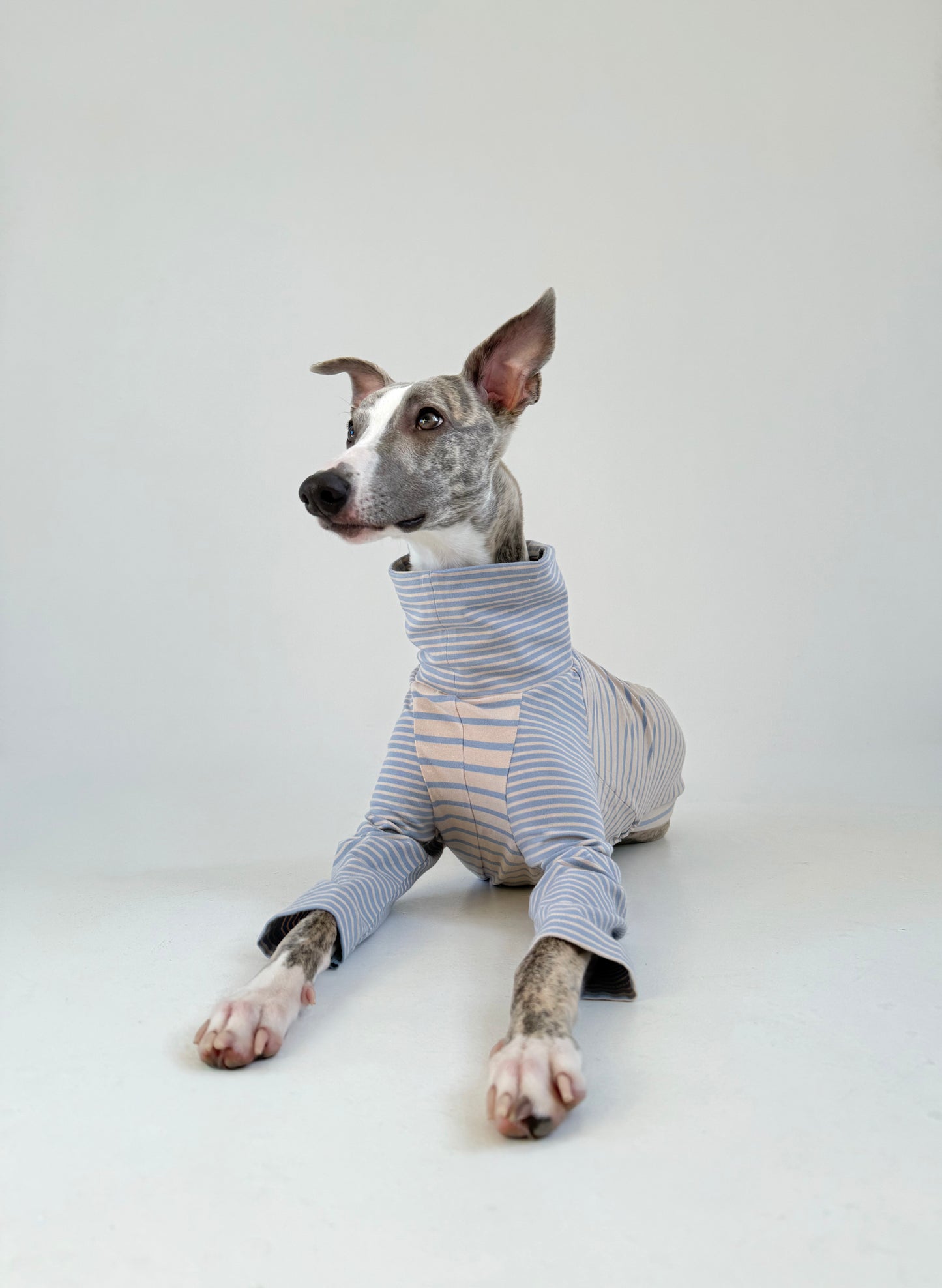 High-Neck Jersey Jumper