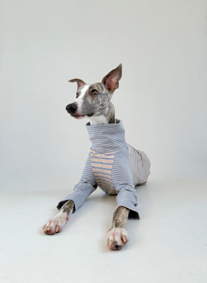 Bluza z wysokim kołnierzem