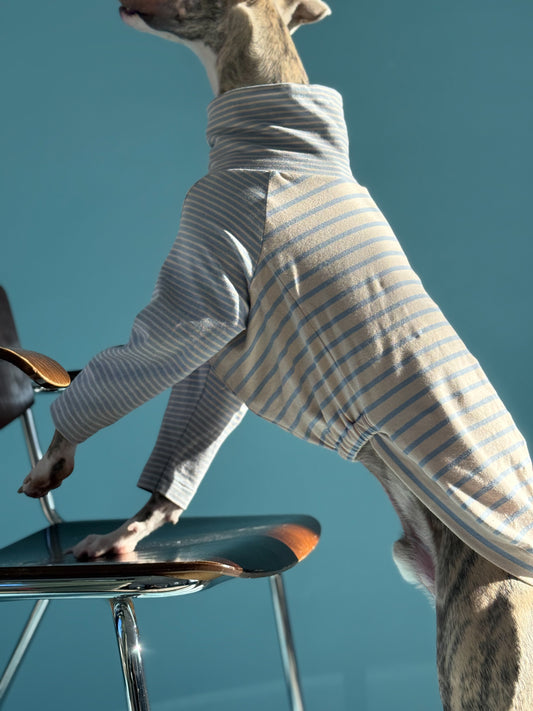 High-Neck Jersey Jumper