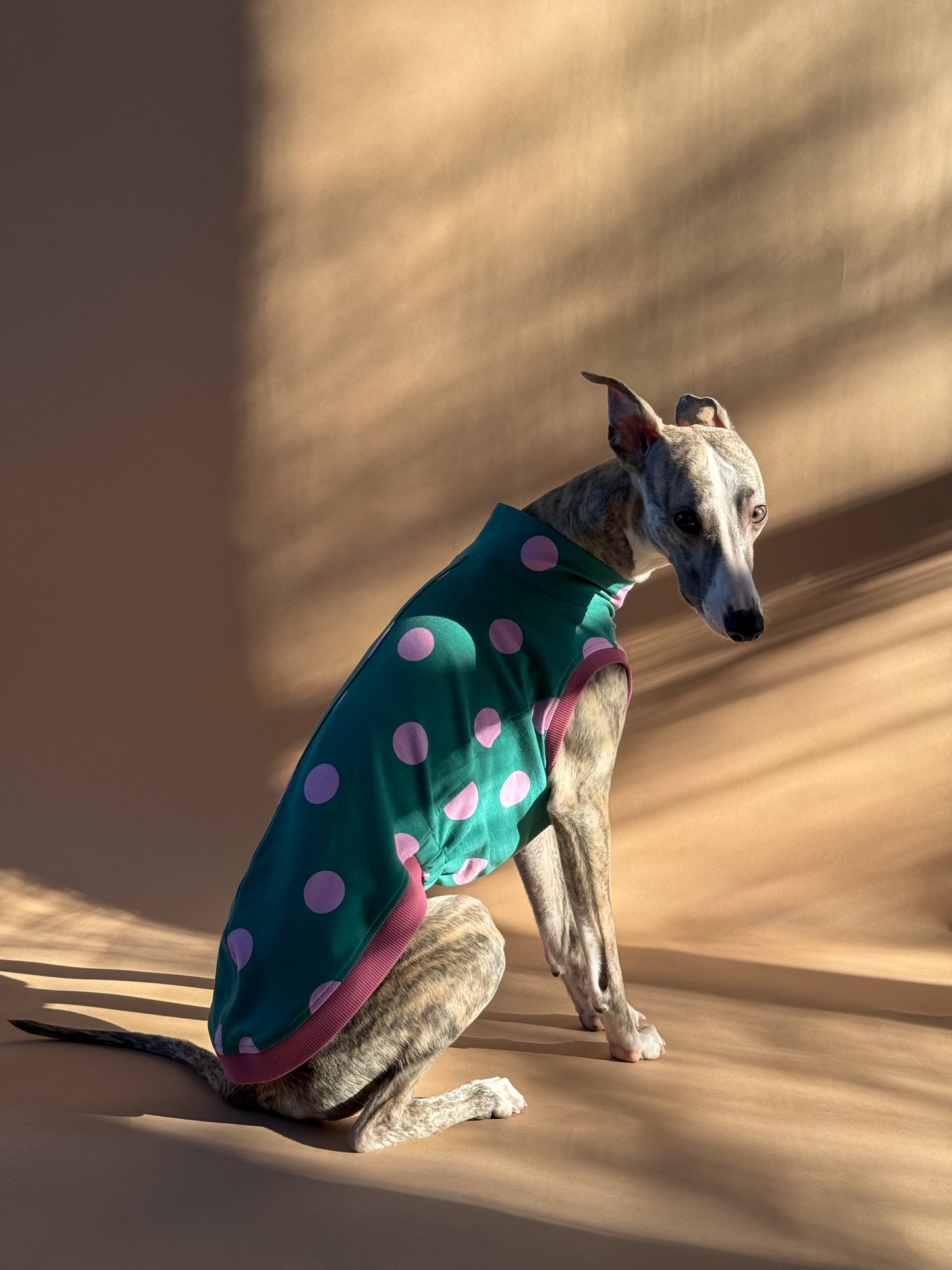 Sleeveless Whippet Shirt Green