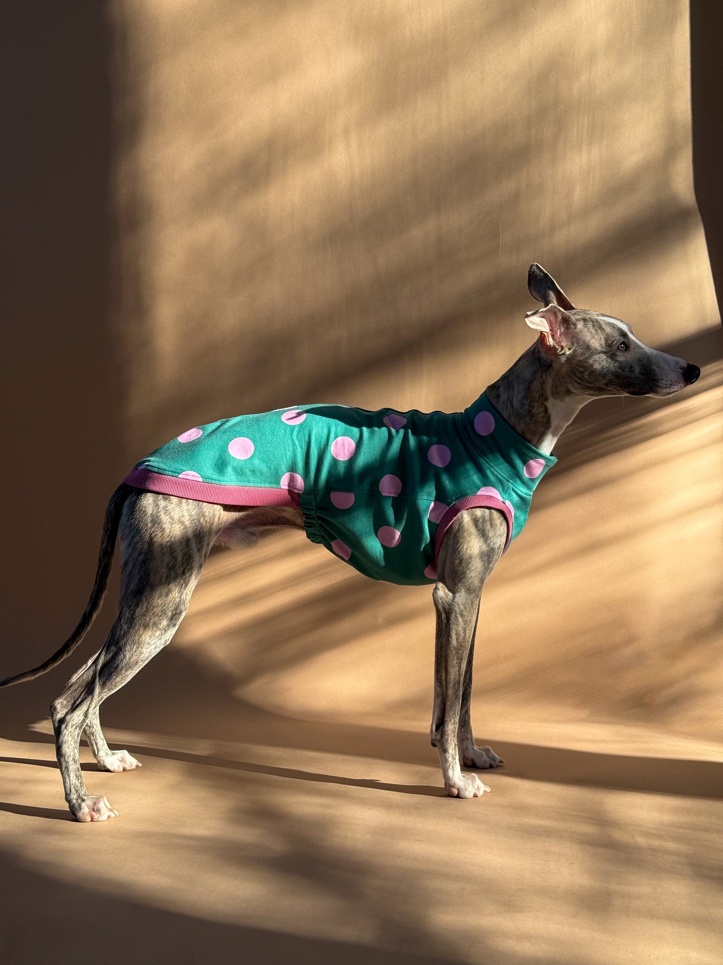 Sleeveless Whippet Shirt Green