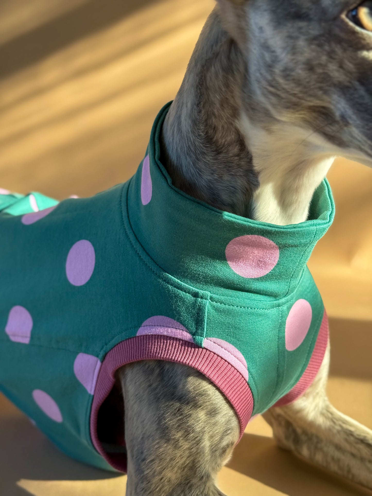Sleeveless Whippet Shirt Green