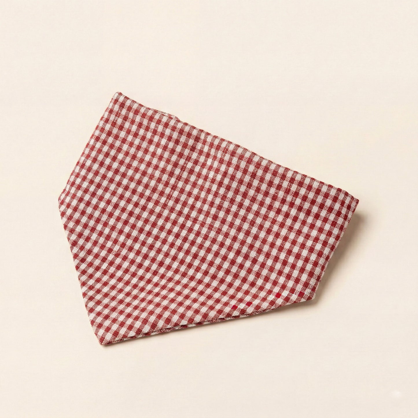 Świąteczna bandana dla psa, czerwono-biała